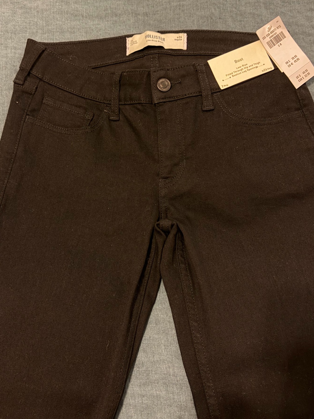 Hollister Low-Rise Bootcut Jeans